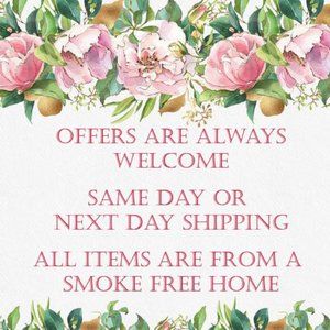 All offers are always welcome!